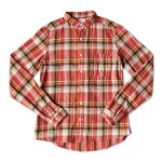 maillot madras small collar shirts