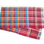 niki-toto KHADI CHECK STOLE