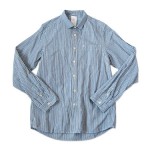 maillot sunset small collar stripe shirts