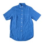 maillot sunset linen B.D. S/S shirts / sunset linen round work S/S shirts