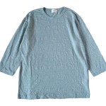 RINEN 43/1リネン天竺 クルーネック7分袖 / カーディガン