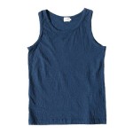 RINEN 20/1オーガニック天竺 タンクトップ / 半袖Tシャツ