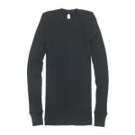 【再入荷】 homspun 丸胴テレコ クルーネックプルオーバー / タートルネックプルオーバー