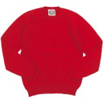 Jamieson’s CREW NECK KNIT SOLID