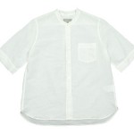MARGARET HOWELL COTTON LINEN CHAMBRAY S/S SHIRTS