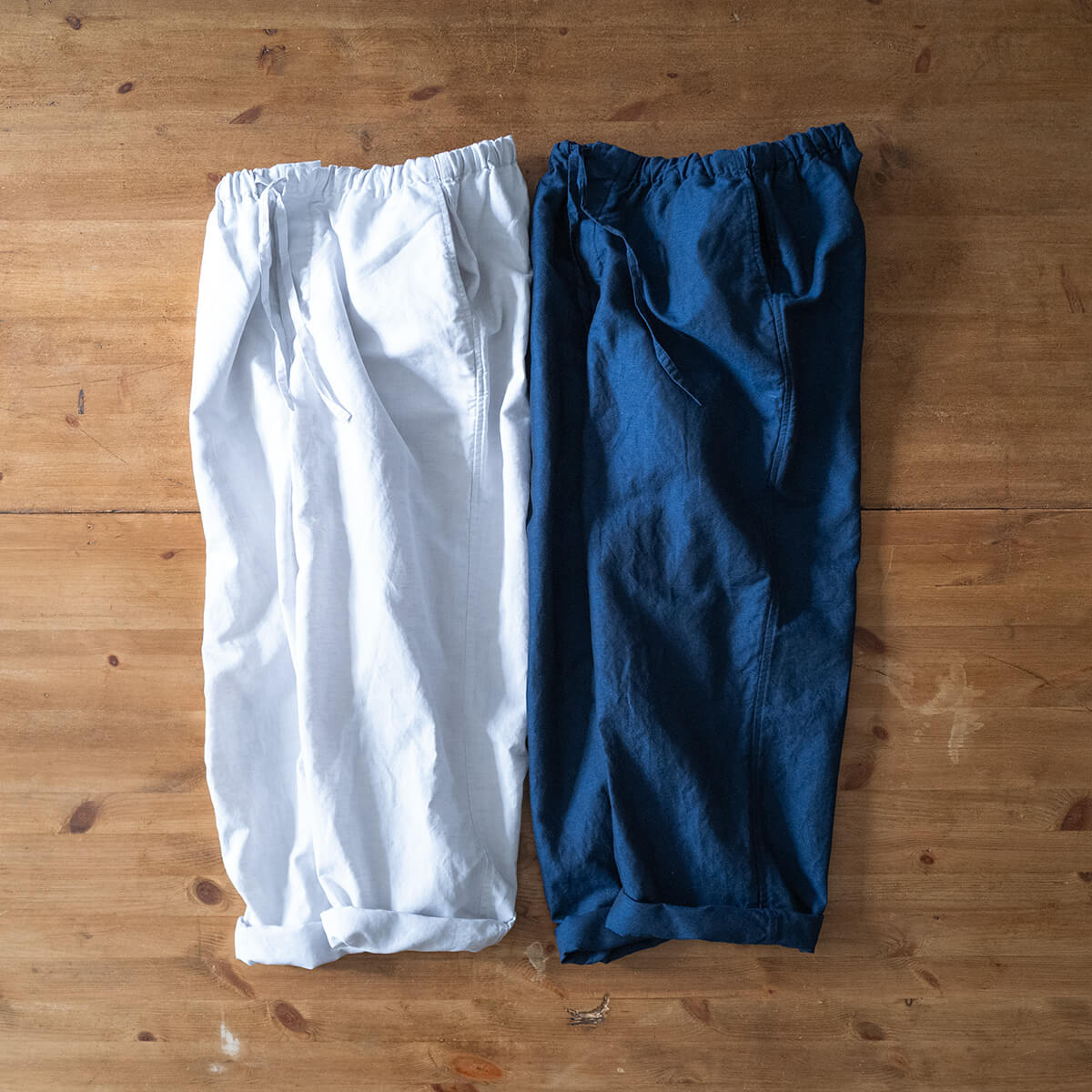 Charpentier de Vaisseau Barba Cotton Linen Drawstring Pantsが入荷しました。