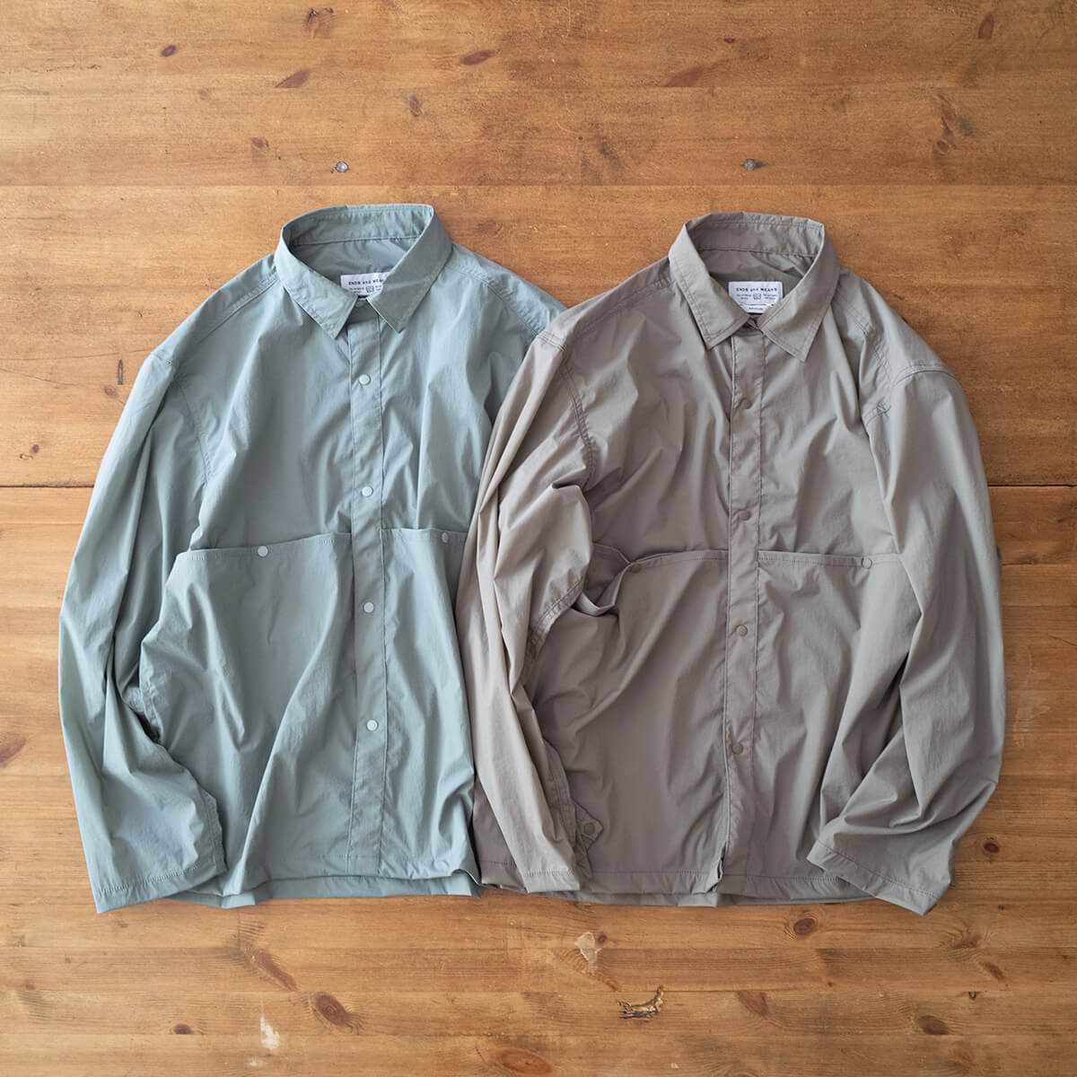ENDS and MEANS Light Shirts Jacketが入荷しました。