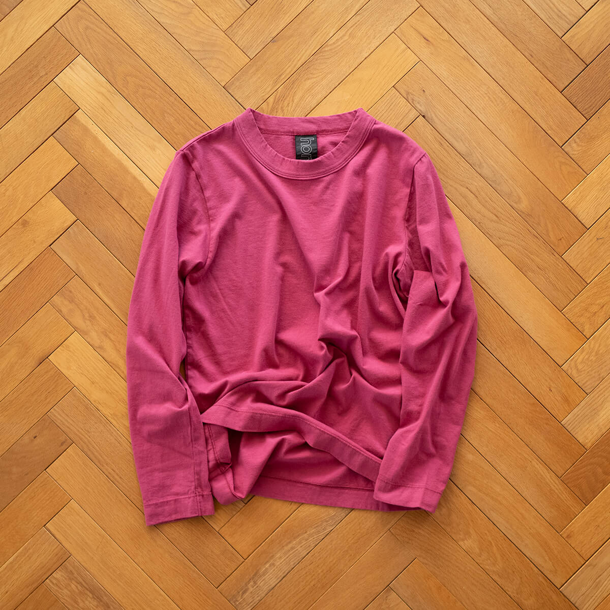 homspun 30/1天竺 長袖Tシャツ
