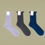 homspun(ホームスパン) シルケットコットンソックスが入荷しました。