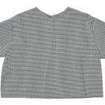 Atelier d’antan Arnaud（アルノー） Half Sleeve Button Blouse