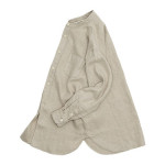 maillot winter linen stand long shirts / nel stripe regular shirts / b.label outers