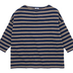 maillot border drop shoulder T-shirt