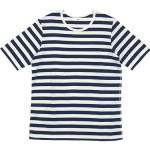 maillot ボーダ半袖Tシャツ
