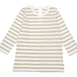maillot ライトボーダー7分袖Tシャツ / 長袖Tシャツ