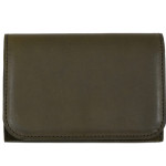 MARGARET HOWELL x PORTER OIL LEATHER CARD CASE / FOLDED WALLET
