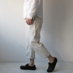 ordinary fits 5PKT CROPPED DENIM UNBLEACH / TUCK CROPPED