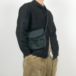 MARGARET HOWELL x PORTER PVC LIGHT COTTON CANVAS POUCH / BACKPACK
