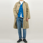 ordinary fits MAVIS Oversized Coat / 5POKET ANKLE DENIM USED WASH