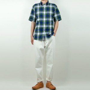 EEL 砂浜デニム ONE WASH 11WHITEを使った着こなしコーディネート