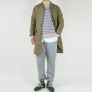ENDS and MEANS Heavy Sweat Pants GRAY