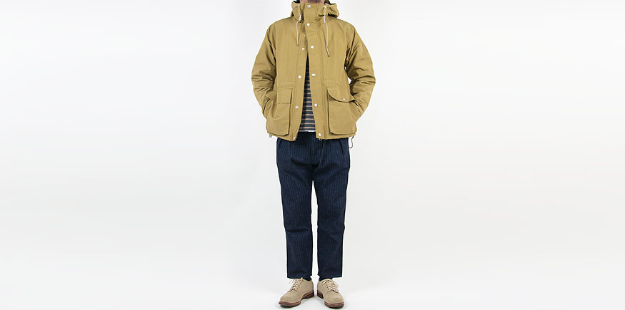 EEL タックマンデニム 27INDIGO HERRINGBONE