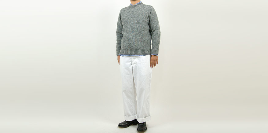 EEL ノルディックセーター 15GRAY