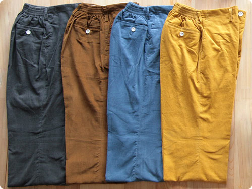 Charpentier de Vaisseau CORDUROY SCHOOL PANTS