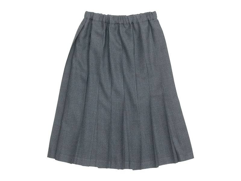 Charpentier de Vaisseau Pleated Skirt Wool
