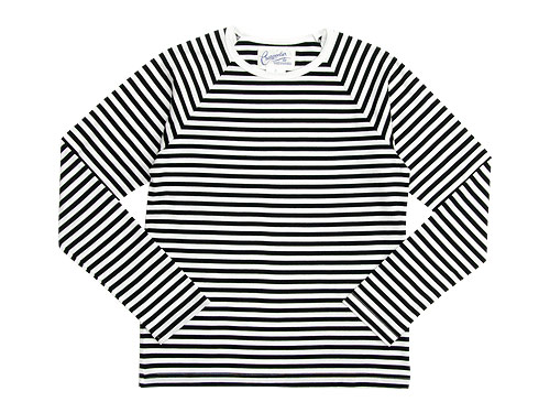 Charpentier de Vaisseau Middle Stripe Long Sleeve Tee / V Neck Cardigan