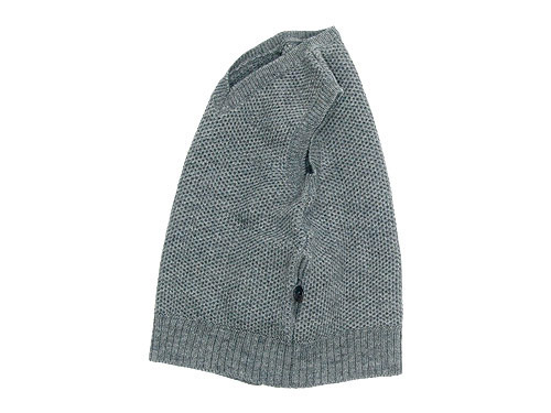 LE TRICOT DE LA MER SOLID WAIST COAT / HONEY COMB SWEATER