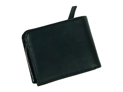 MARGARET HOWELL x PORTER OIL LEATHER FOLDED WALLET