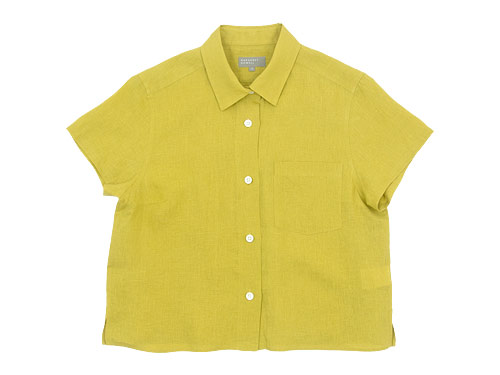 MARGARET HOWELL LINEN VOILE SMALL SHIRTS / THREE BUTTON PULL ON SHIRTS〔レディース〕