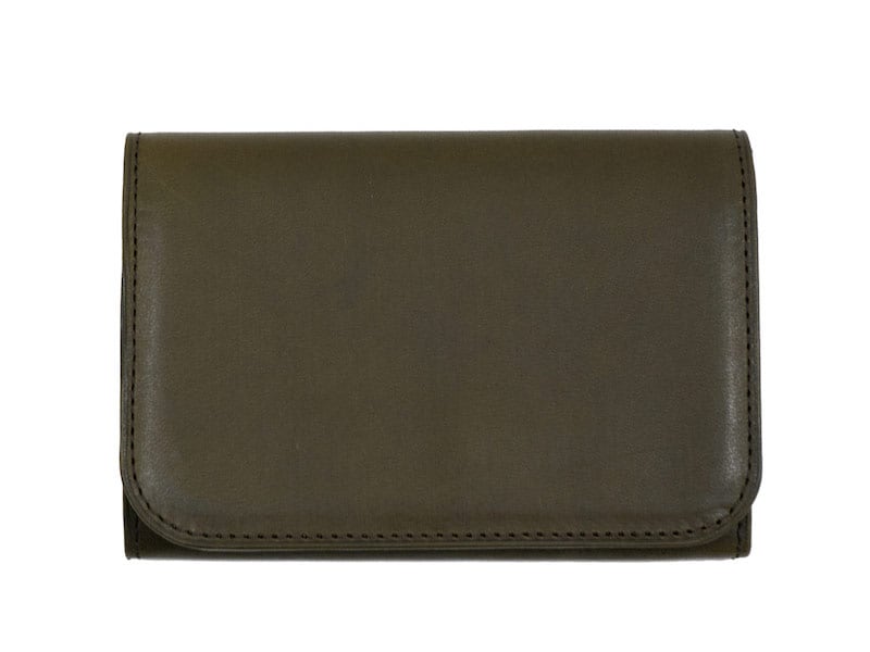 MARGARET HOWELL x PORTER OIL LEATHER CARD CASE / FOLDED WALLET