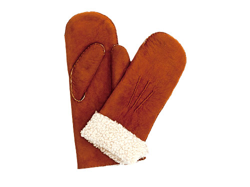 MARGARET HOWELL SHEEPSKIN MITTEN