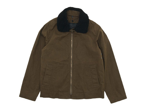 MHL. WASHED WAXED COTTON MARINE JACKET