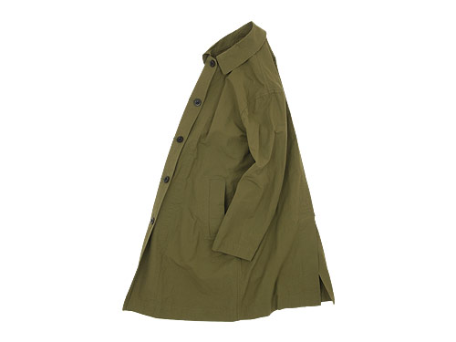 MHL. WASHED COTTON POPLIN COAT 〔レディース〕