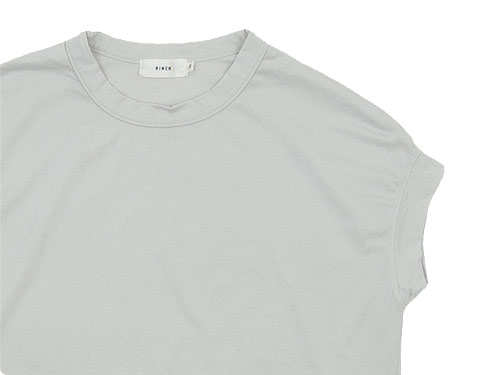 RINEN 60/2天竺 フレンチスリーブTシャツ 〔レディース〕