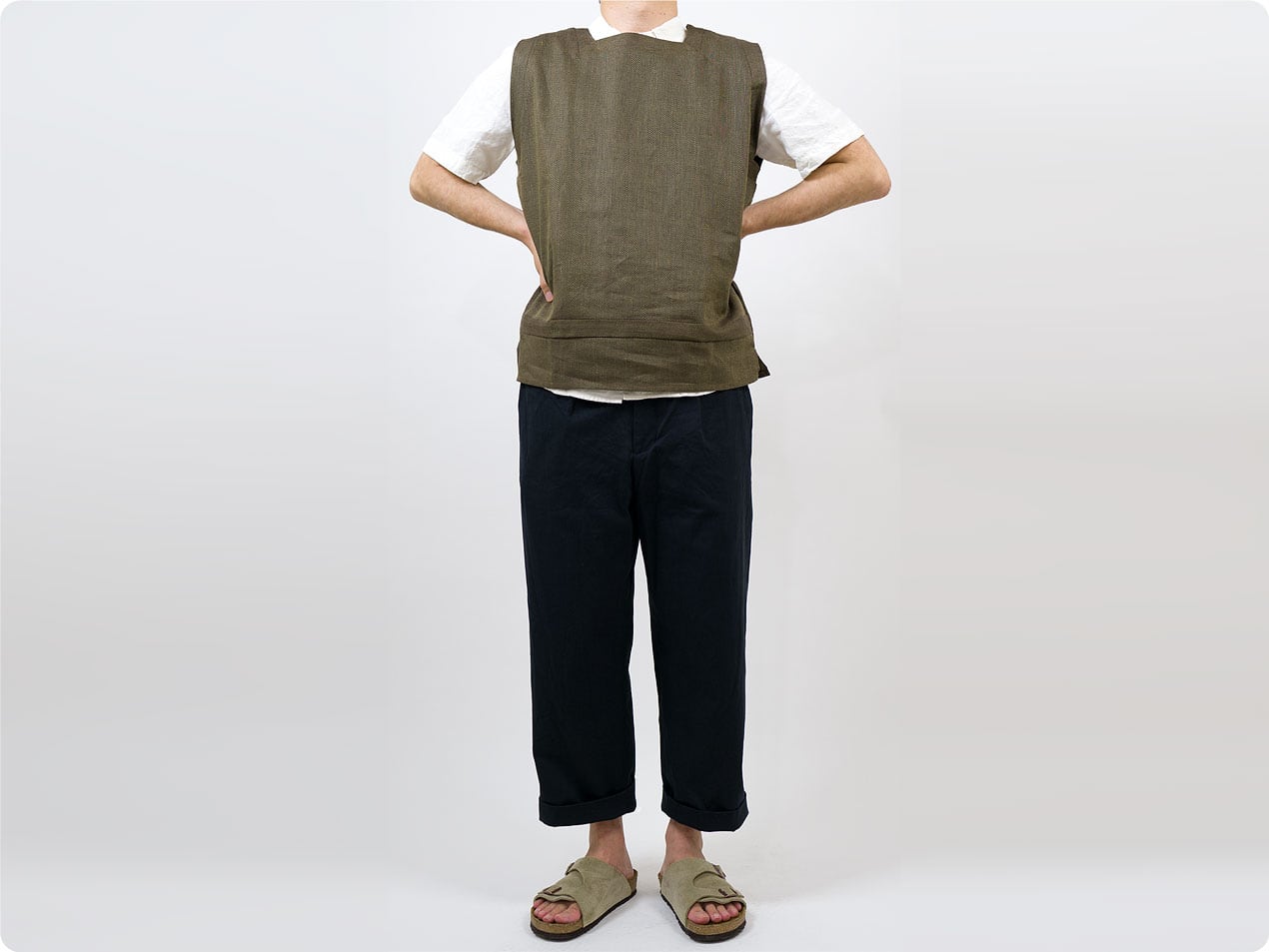 TATAMIZE SQUARE VEST /  P/O WORK SHIRTS