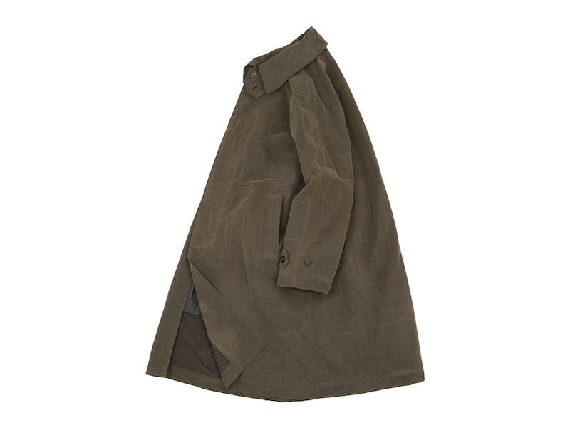 TOUJOURS Oversized Flared Soutien Collar Coat / Stole