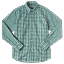 STANDART AT HAND Smith レギュラーカラーシャツ GREEN CHECK