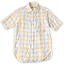 ordinary fits S/S LITHUANIA LINEN SHIRT CHECK