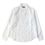 LOLO リネンプルオーバーシャツ WHITE